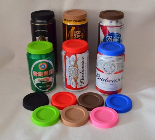 All color variations of soda and beer can tops
